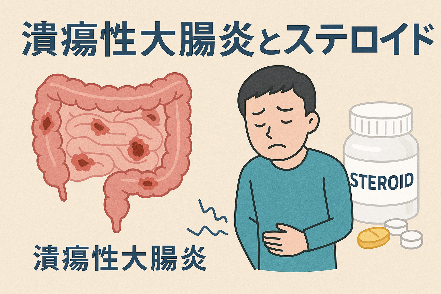 潰瘍性大腸炎とステロイドについて知るための記事